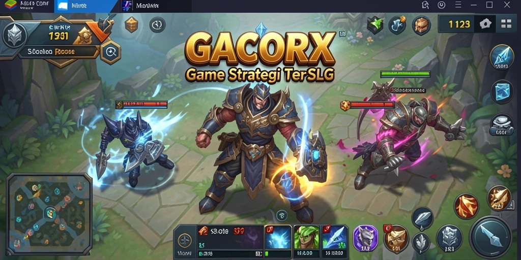 Gameplay GACORX yang menarik dan strategis.