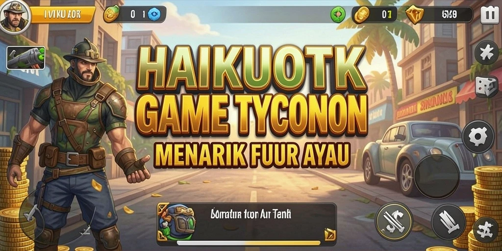 Tampilan gameplay HAIKUOTK yang menarik dan strategis.