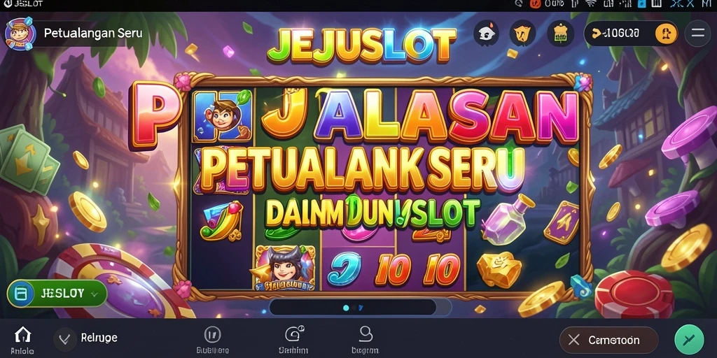 Tangkapan layar JEJUSLOT yang menampilkan gameplay yang seru dan menarik.