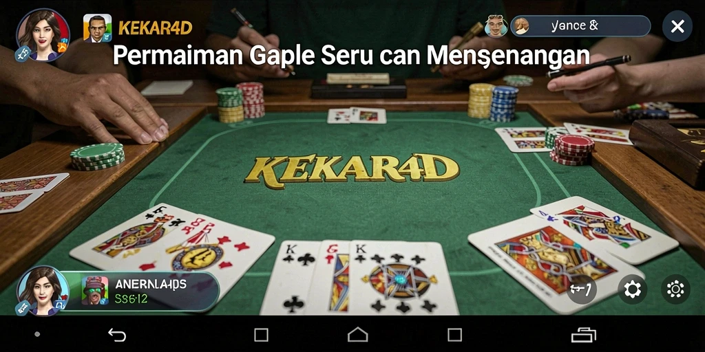 Tampilan gameplay KEKAR4D yang seru dan menarik.