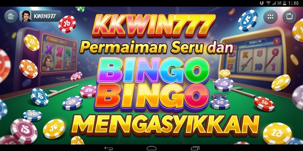 Gameplay KKWIN777 yang seru dalam permainan Bingo.