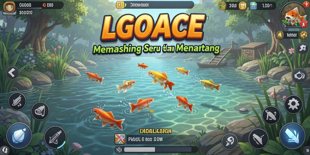 Menampilkan gameplay mendebarkan dari LGOACE yang penuh aksi memancing.