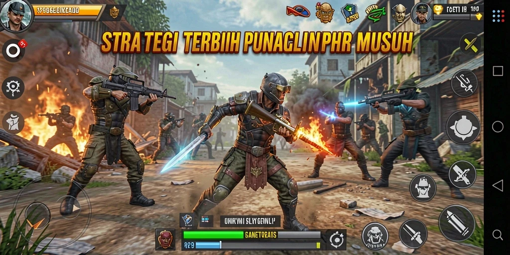 Screenshot RP99 menampilkan aksi strategi dalam gameplay yang seru.