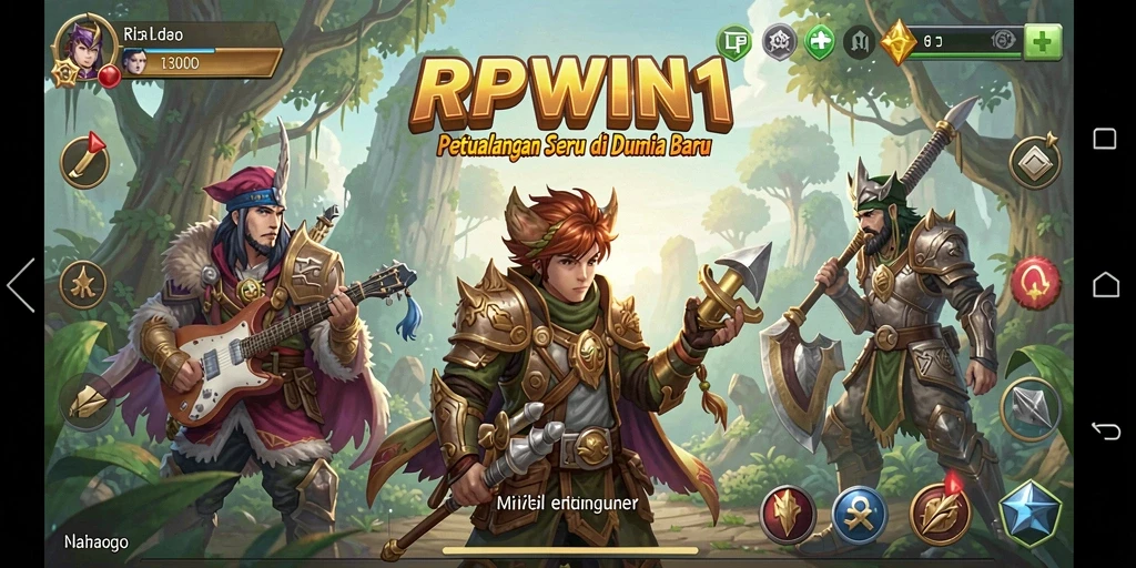 Gameplay RPWIN1 yang menampilkan aksi dan eksplorasi menegangkan.