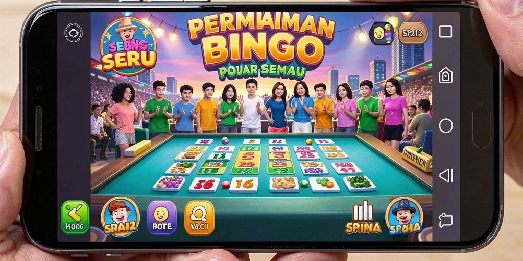 Tampilan gameplay Bingo yang mengasyikkan di SP212.