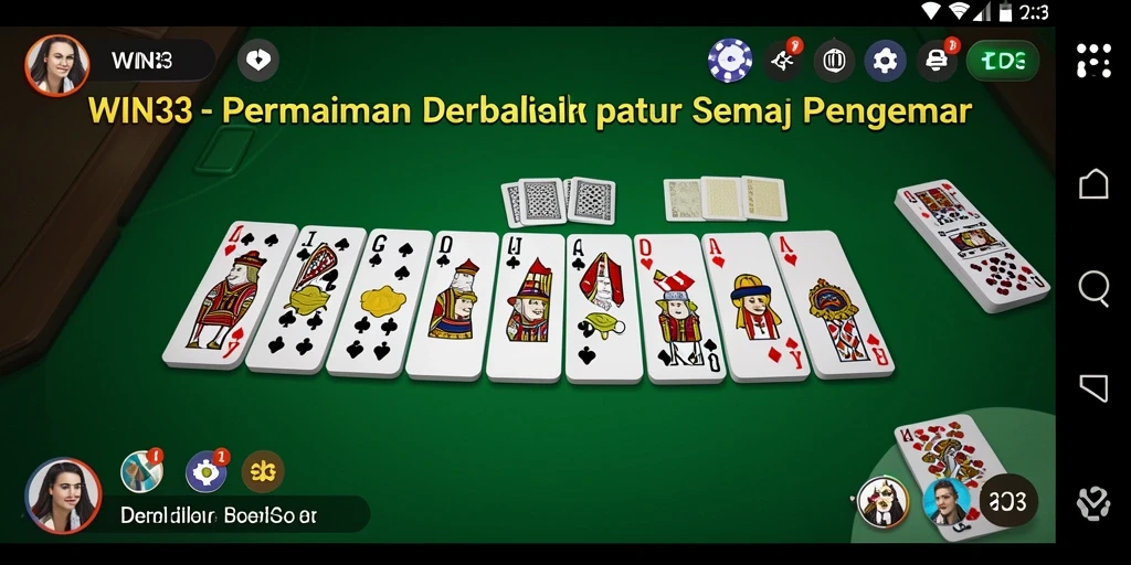 Tampilan gameplay seru di WIN33 dengan pemain yang bertanding.