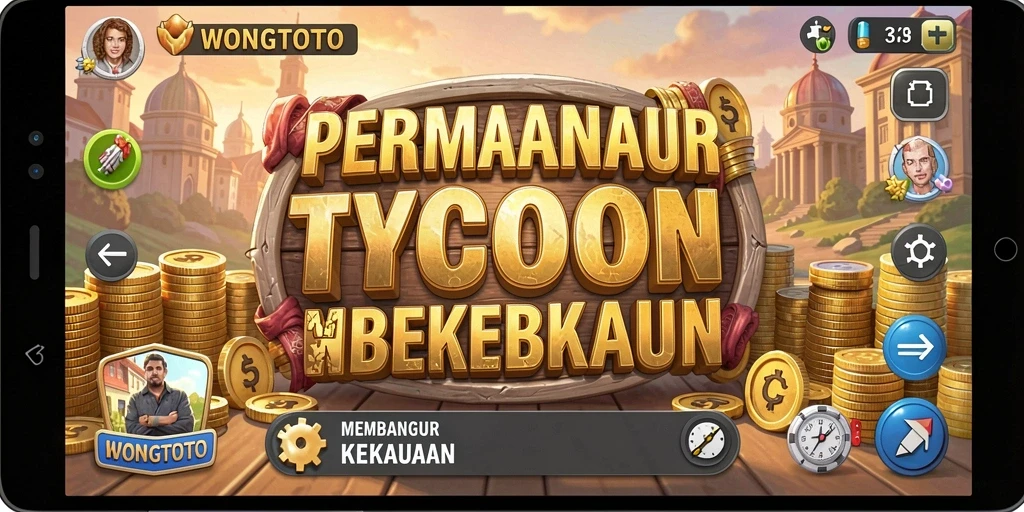 Tampilan gameplay <strong>WONGTOTO</strong> yang memukau dengan mekanika Tycoon yang seru.